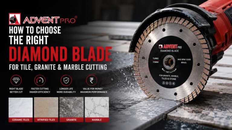 How to Choose the Right Diamond Blade for Tile, Granite & Marble Cutting