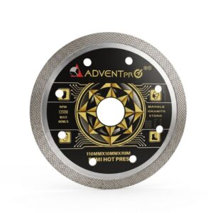 Advent Pro 4 Inch Black Marble Cutting Blade (Segmented / Rim)