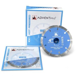 Advent Pro 4 Inch Vista Marble Cutting Blade (Segmented)