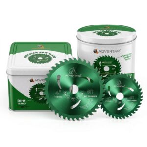 Advent Pro Green TCT Wood Cutting Blade (4 Inch x 30 Teeth / 4 Inch x 40 Teeth)
