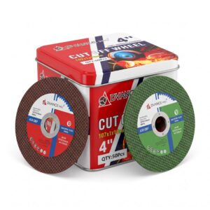 Dvance 4 Inch Red & Green Cut-Off Wheel