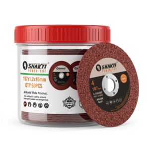 Shakti 4 Inch Red Cut-Off Wheel