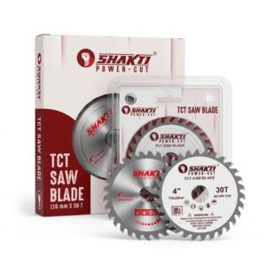 Shakti TCT Wood Cutting Blade (4 Inch x 30 Teeth / 4 Inch x 40 Teeth)