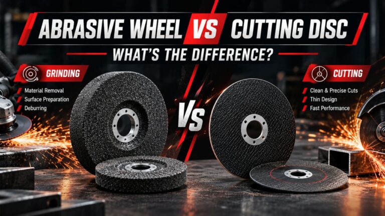 Abrasive Wheel vs Cutting Disc: What’s the Difference?
